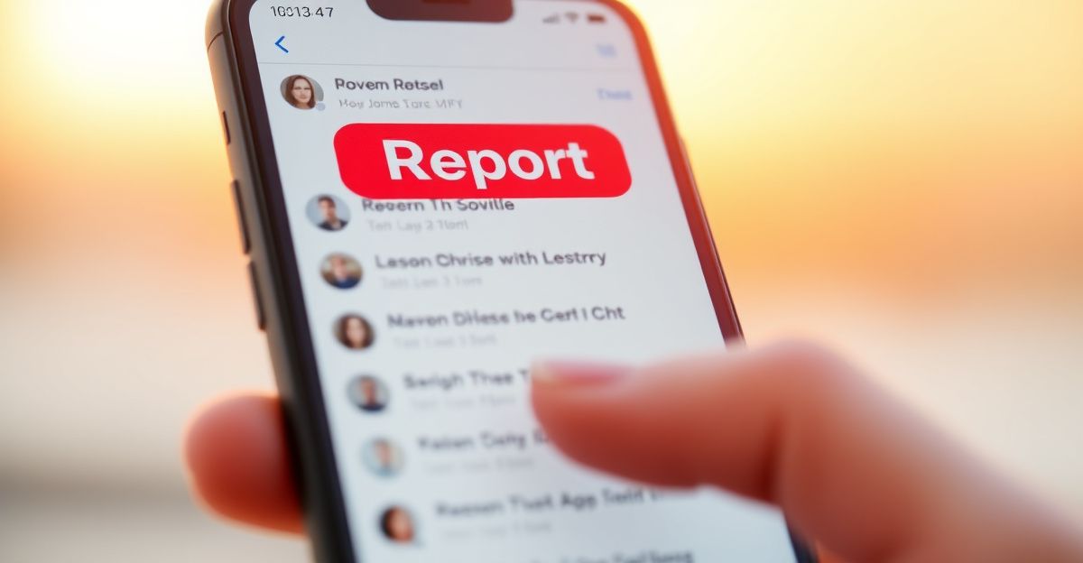 The Role of the Report Button